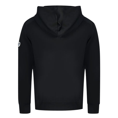 North Sails Logo Black Zip Sweater Jacket